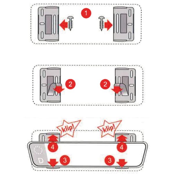 Simple Fix regskiltbrakett