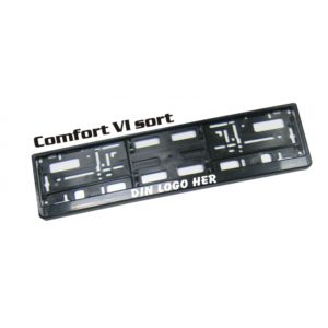 Comfort 6 holder for 520 x 110mm. aluregskilt