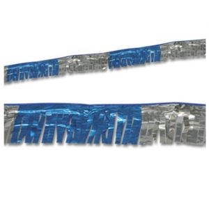 Metallic frynseline