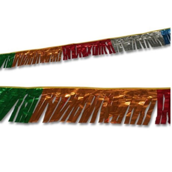 Metallic frynseline