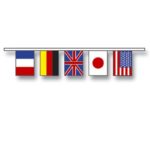 Internasjonal flaggline av PVC