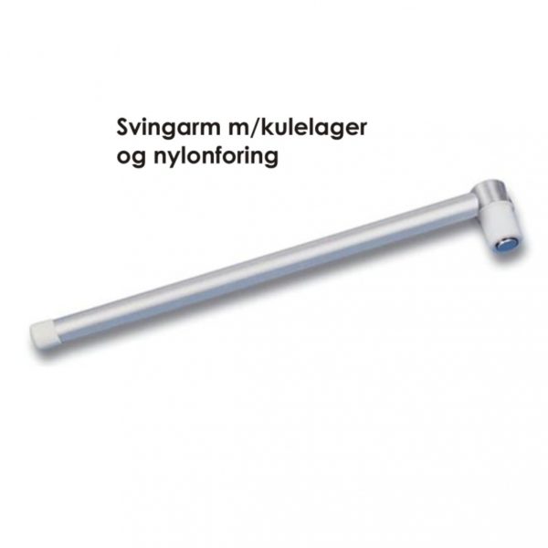 Flaggstang i aluminium 7,8 meter