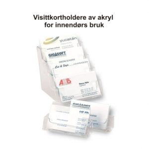 Visittkortholdere