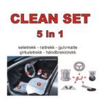 Clean set - 5 stk. beskyttelsesdeler i pose