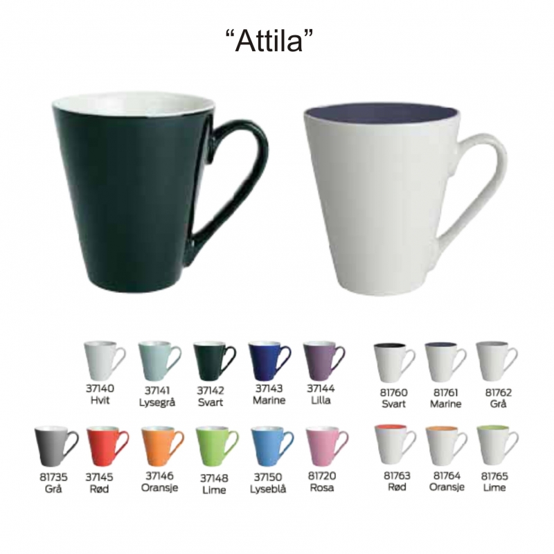 Krus «Attila» | Ahb kaffekrus Attila kaffekopp med trykk